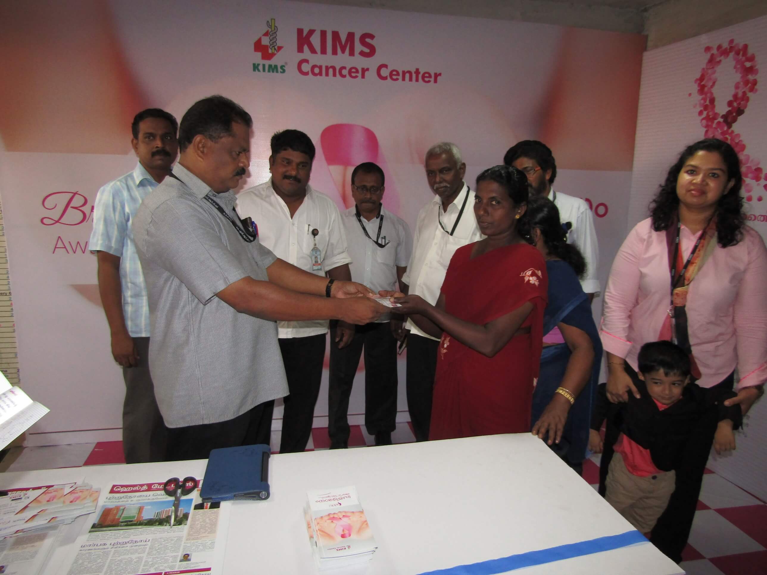 Breast cancer Awareness Campaign at KSRTC Central Bus Station