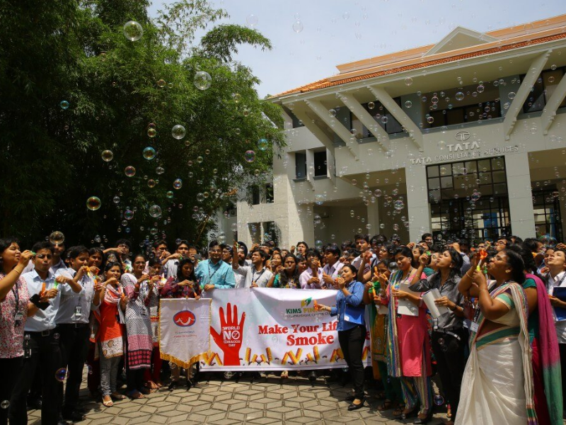 World No Tobacco Day 2015 at Tata Consultancy Services